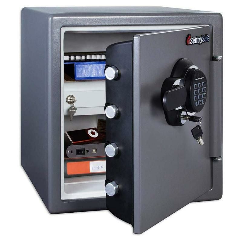 ミニ金庫 セーフボックス 耐火 キーロック付 SentrySafe 0500