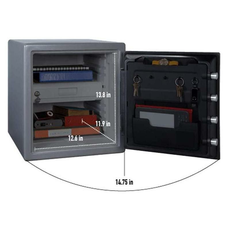 金庫セーフボックス耐火防水デジタルキーパッドSentrySafeSFW123GDCFireproofSafeandWaterproofSafewithDigitalKeypad1.23CubicFeet