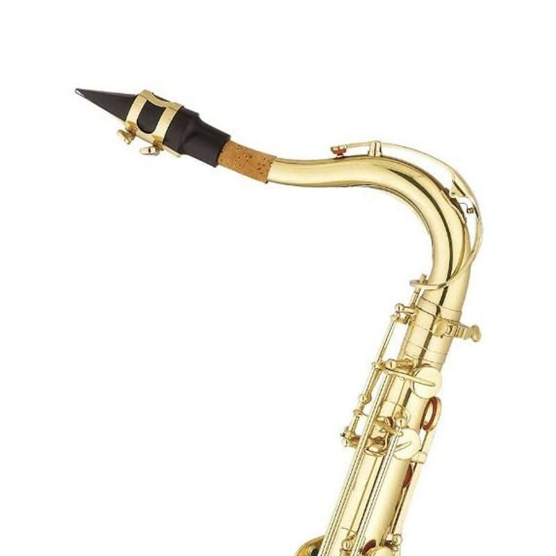 テナーサックスチューナーケース付MendinibyCecilioMTS-L+92DGoldLacquerBFlatTenorSaxophonewithTuner,Case,Mouthpiece