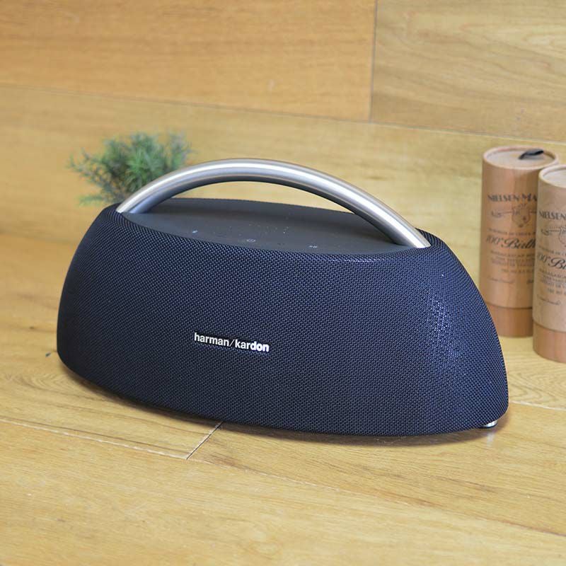 ハーマン Bluetooth ポータブルスピーカー ステンレスハンドル Harman