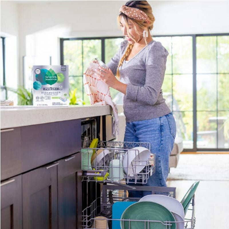 セブンスジェネレーション食洗機用食器洗いキューブ洗剤フレッシュシトラス43個×2パックSeventhGenerationDishwasherDetergentPacks,UltraPowerPlus,86Count