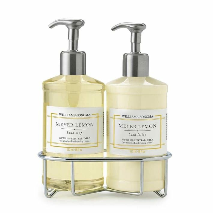 Williams Sonoma ハンドソープ＆ローション＆ステンレスラックセット ウィリアムズソノマ デラックスハンドソープ＆ローションセット