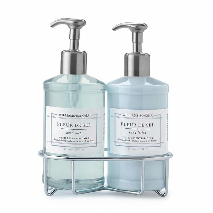 Williams Sonoma ハンドソープ＆ローション＆ステンレスラックセット ウィリアムズソノマ デラックスハンドソープ＆ローションセット