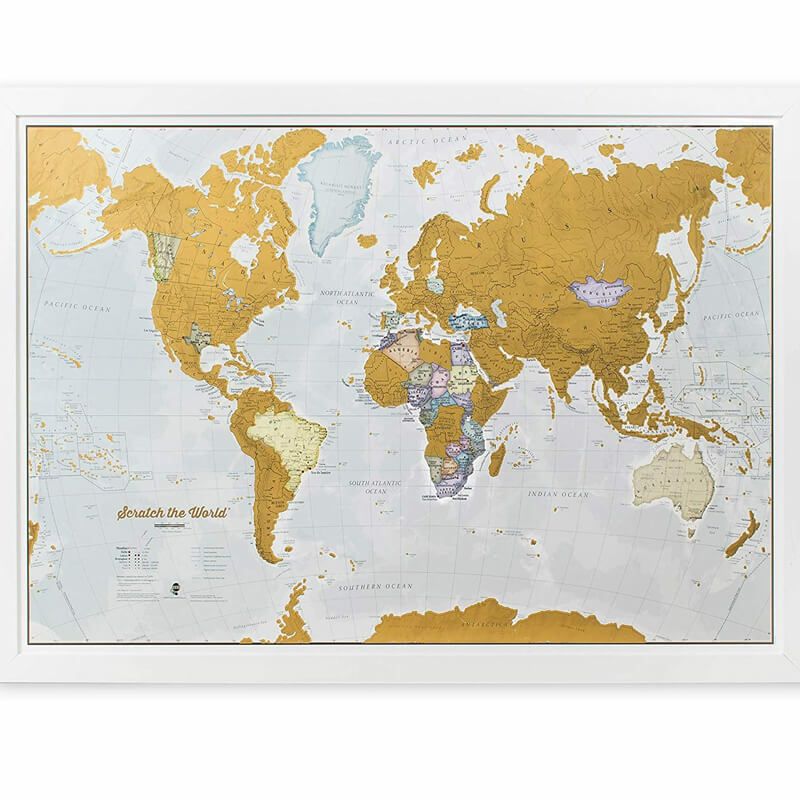 世界地図 ポスター メルカトル図法 ワールドマップ 84×58 アメリカ