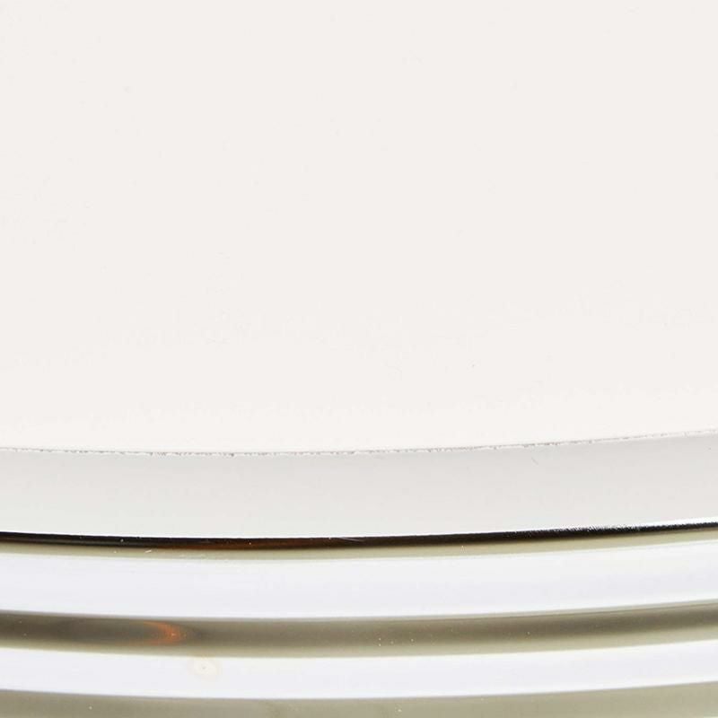 テーブル丸型パブテーブルクロムホワイトレトロアンティークビンテージRetroRoundDiningTableWhiteandChrome