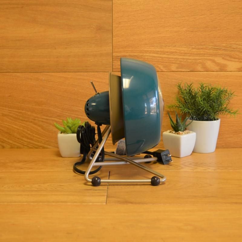 卓上扇風機 レトロ ボルネード サーキュレーター ミニ モダンベース