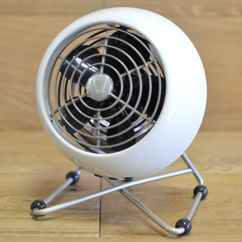 卓上扇風機 レトロ ボルネード サーキュレーター ミニ モダンベース
