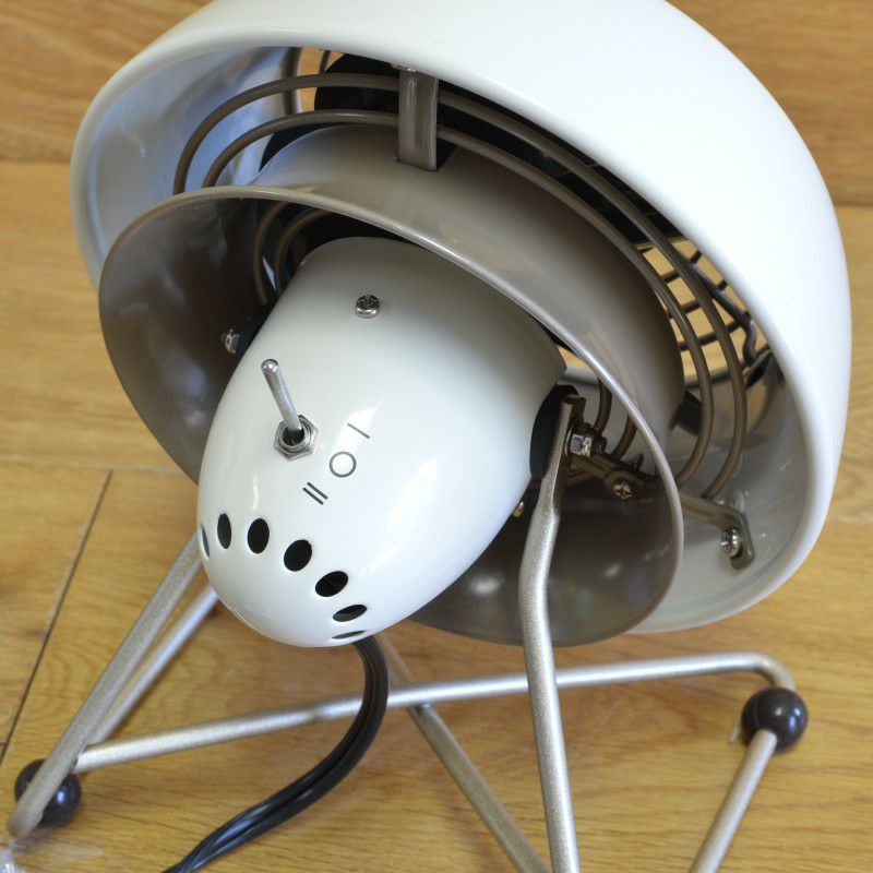 卓上扇風機 レトロ ボルネード サーキュレーター ミニ モダンベース