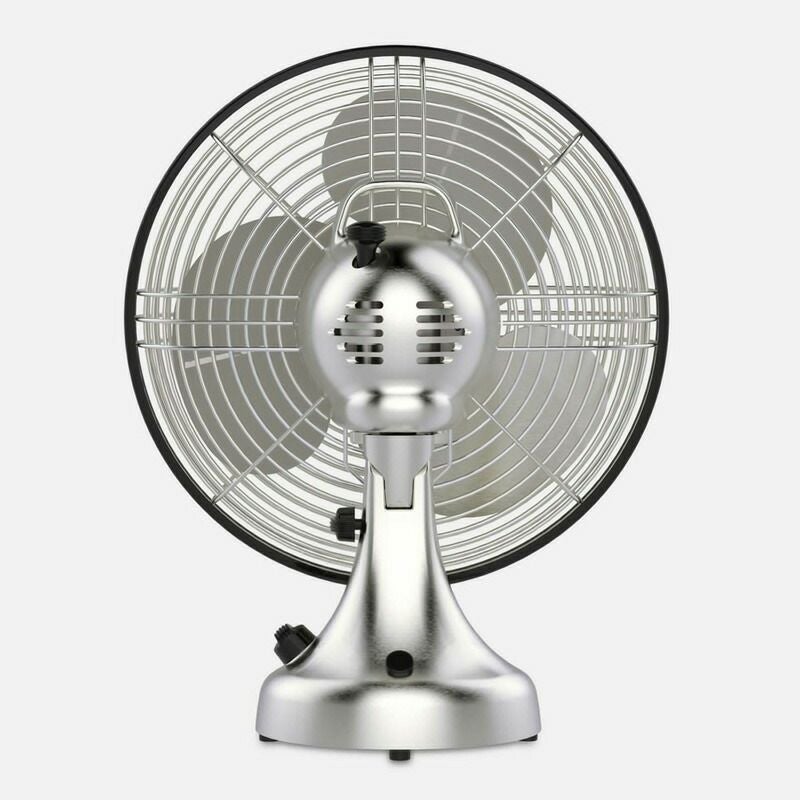 ボルネード 扇風機 ビンテージファン シルバースワン Sサイズ 高さ36cm