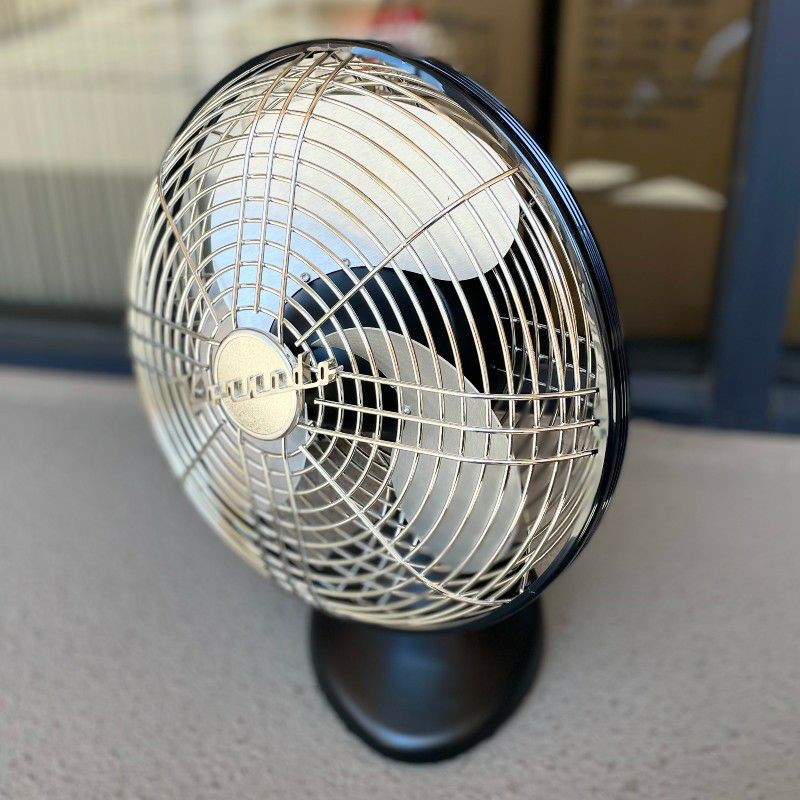 ボルネード 扇風機 ビンテージファン シルバースワン Sサイズ 高さ36cm