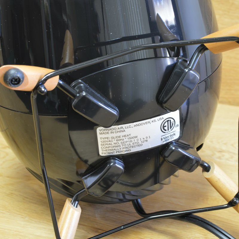 ボルネードルームヒーター木製スタンド部屋全体循環vornadoGlideHeatWholeRoomHeater家電