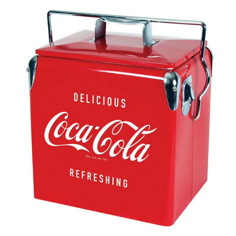 ク*ジ様 Coca-Cola レトロ USA　アメリカン コカコーラ クーラーボックス 最大18缶 13L レトロ Coca Cola Vintage