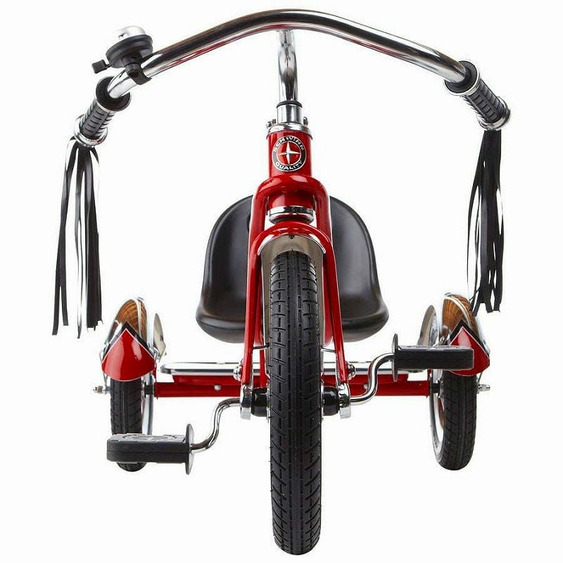 ロードスター 三輪車 12インチ レトロデザイン スチールフレーム