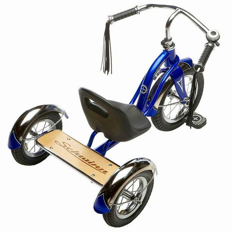 シュウィン ロードスター 室内使用 三輪車 SCHWINN 美品 定価5万円以上 ロードスター 三輪車 12インチ レトロデザイン スチールフレーム