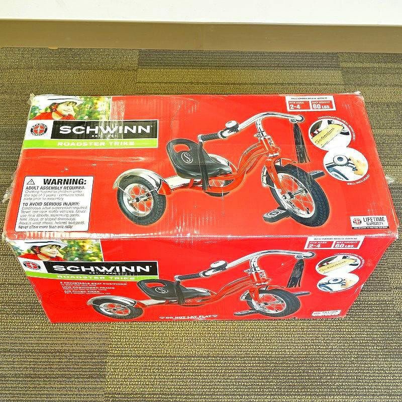 ロードスター 三輪車 12インチ レトロデザイン スチールフレーム
