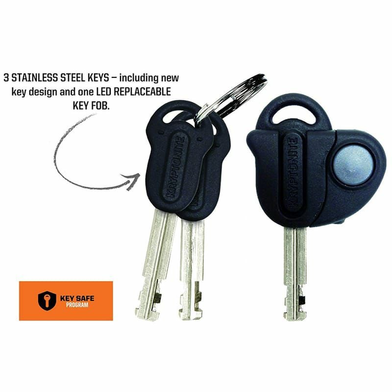 クリプトナイトニューヨークディスクロックチェーンロック鍵バイクKryptoniteNewYorkFahgettaboudit1410ChainandNewYorkDiscBikeLock,14mmx39"