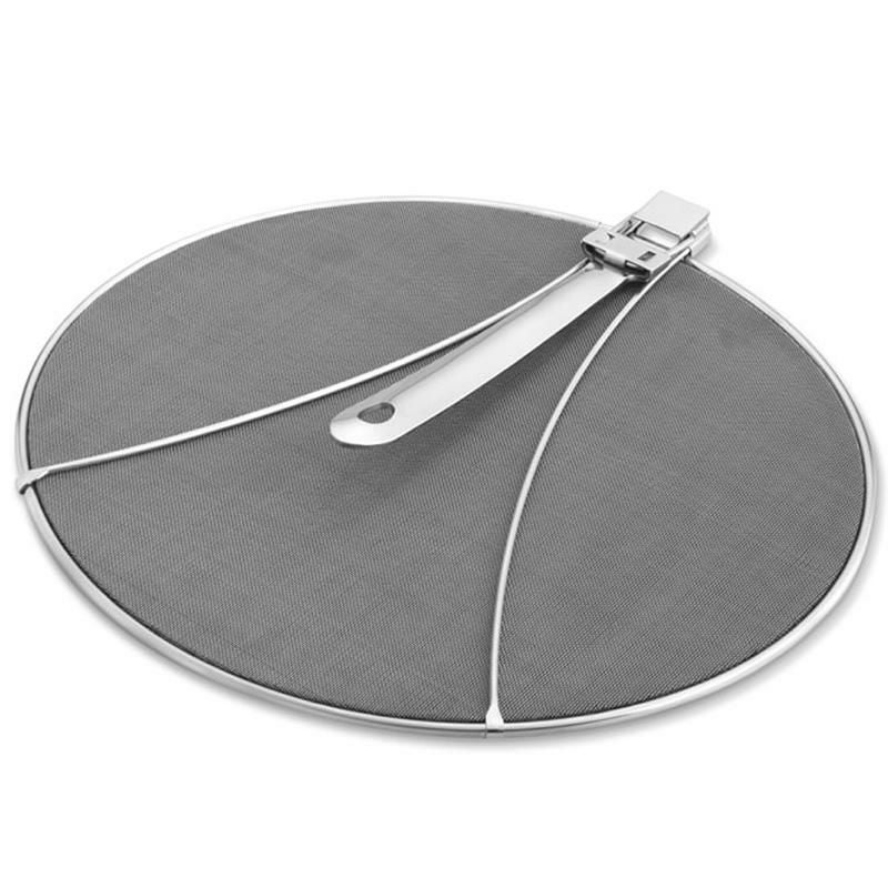 スプラッタースクリーン直径33cmステンレスウイリアムズ・ソノマ限定Williams-SonomaStainless-SteelOdorAbsorbingSplatterScreen