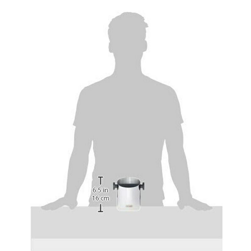 エスプレッソ用ノックボックスステンレスイタリア製コーヒーかすデロンギDe'LonghiDLSC059KnockBox