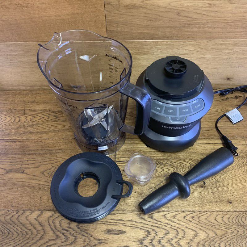 ブレンダーミキサー1.9LNutriBulletZNBF30400ZBlender1200Watts,1200W,DarkGray家電