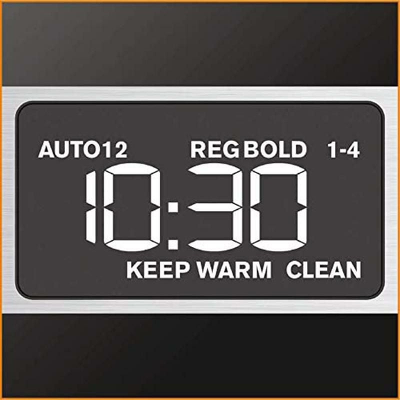 コーヒーメーカー12カップガラスカラフェタイマー付クラップスKRUPS7211002967EC321CoffeeMachine,12-Cup((60flounce)),Black家電