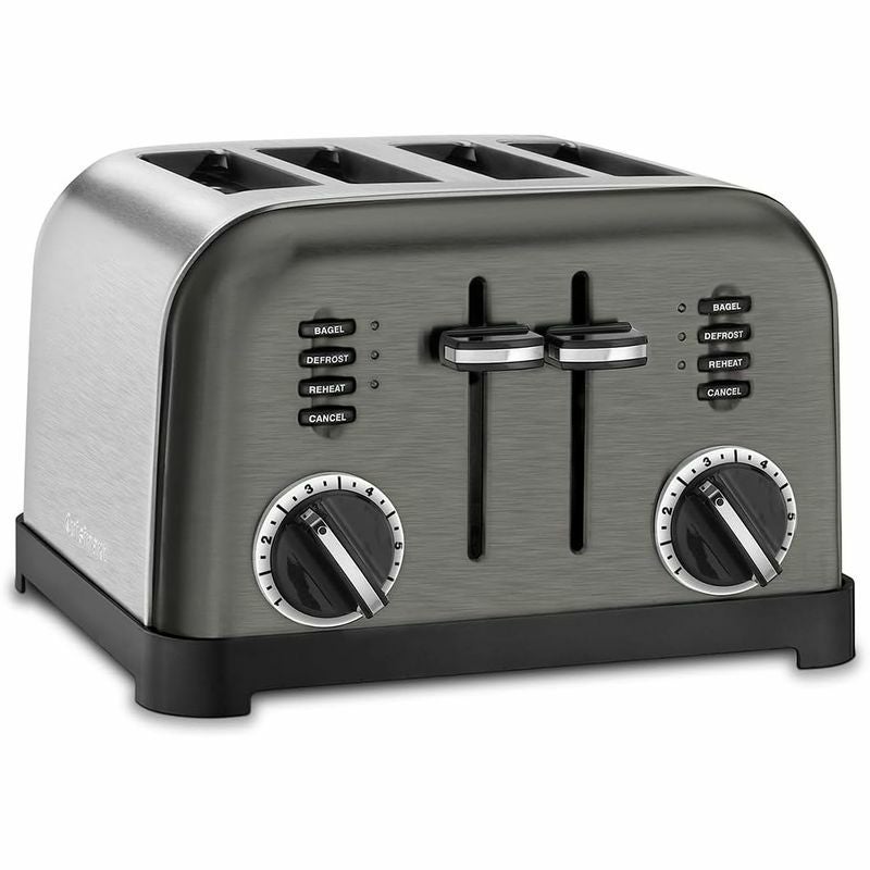 クイジナート トースター 4枚焼き ポップアップ ステンレス メタル