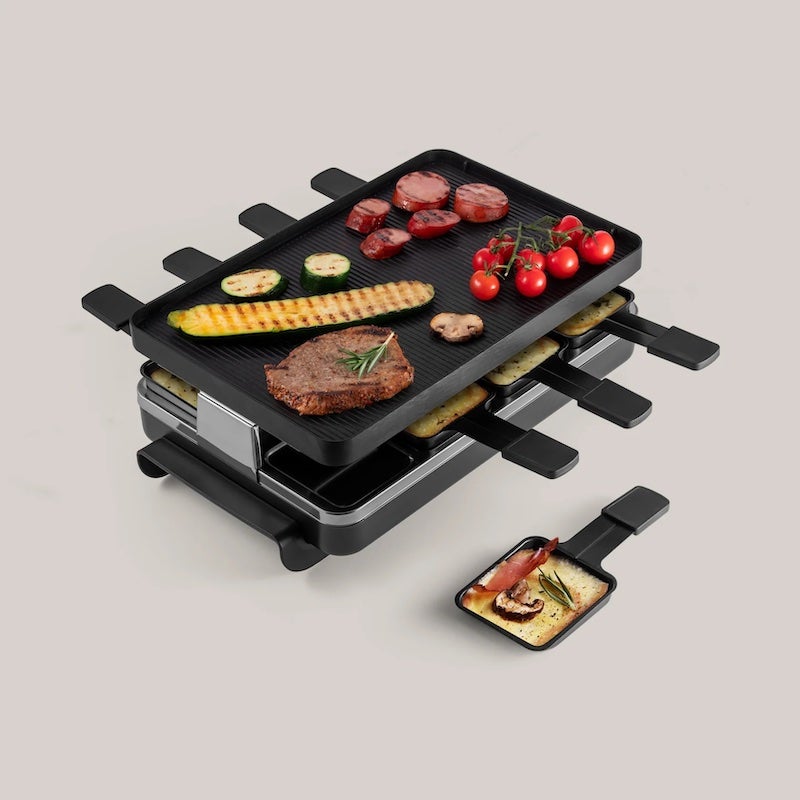 スイスマー ラクレットグリル 8人用 ホットプレート チーズ料理