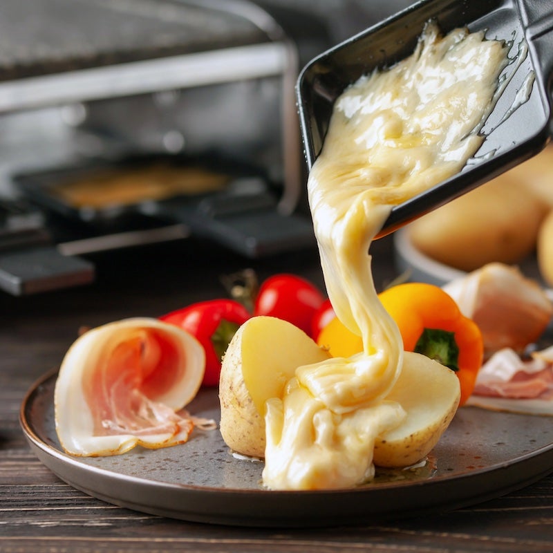 スイスマー ラクレットグリル 8人用 ホットプレート チーズ料理