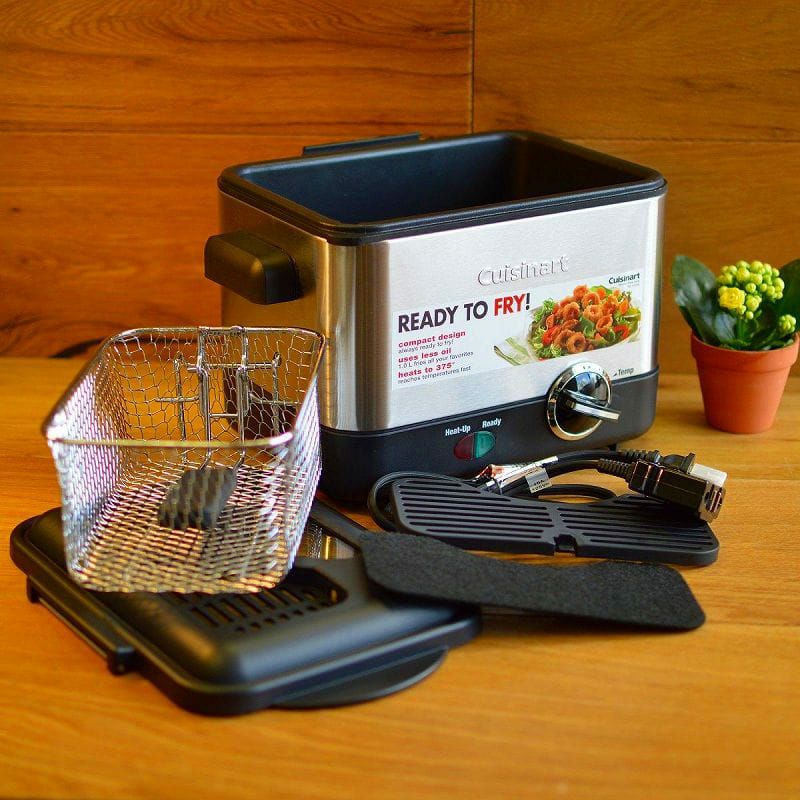 【新品・未使用】cuisinart クイジナート deep fryer Amazon.com: Cuisinart Mini Deep Fryer: Home & Kitchen