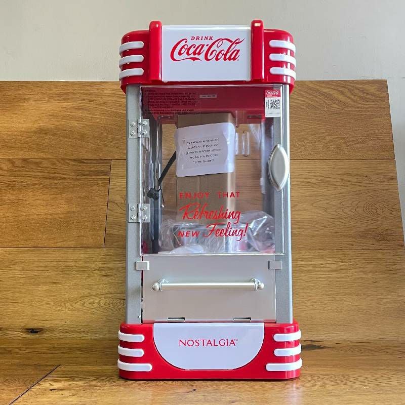 コカコーラ　ポップコーンマシン　美品 並行輸入品】コカコーラ ポップコーン マシン 特大 COCA COLA