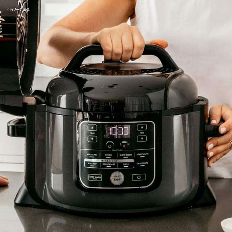ニンジャフードアイマルチクッカーエアフライヤープレッシャークッカー圧力鍋圧力調理NinjaFoodiThePressureCookerthatCrispsOP302家電