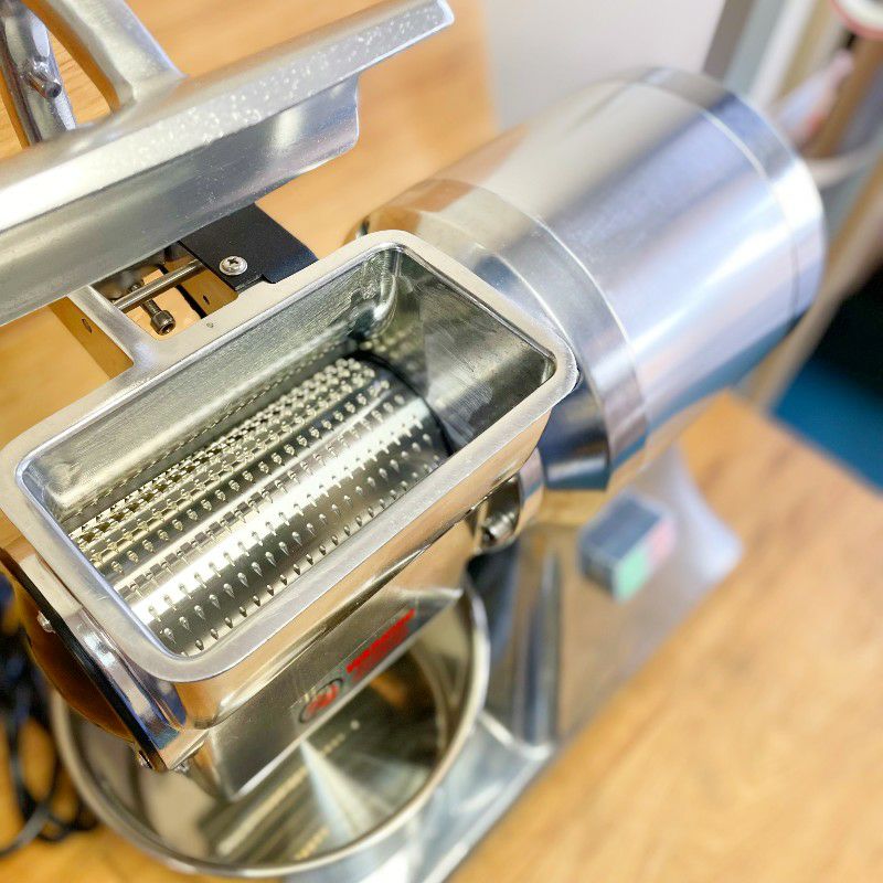 電動チーズシュレッダーステンレスおろし金業務品質ZzProCommercialElectricFoodCheeseShredderGrater0.75HP/550WwithStainlessSteelBlade家電