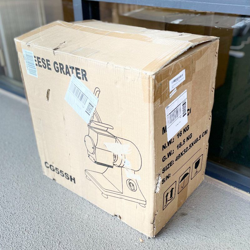 電動チーズシュレッダーステンレスおろし金業務品質ZzProCommercialElectricFoodCheeseShredderGrater0.75HP/550WwithStainlessSteelBlade家電