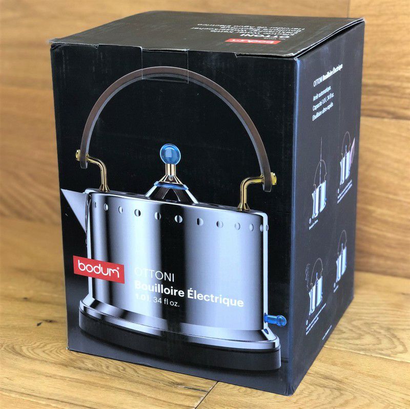 電気ケトル ステンレス 1.0L やかん型 ボダム オットーニ Bodum 12019