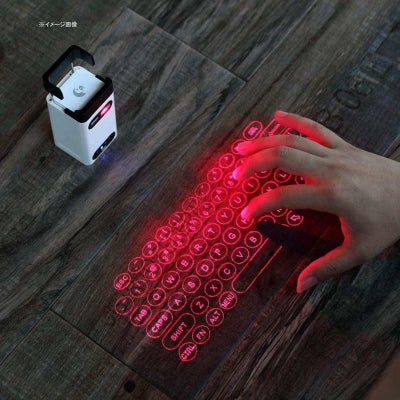 ワイヤレスレーザープロジェクションキーボードBluetoothスマートフォンタブレットAGSWorld'sMostAdvancedWirelessLaserProjectionBluetoothVirtualKeyboard&MouseforiPhone,Ipad,SmartphoneandTablets