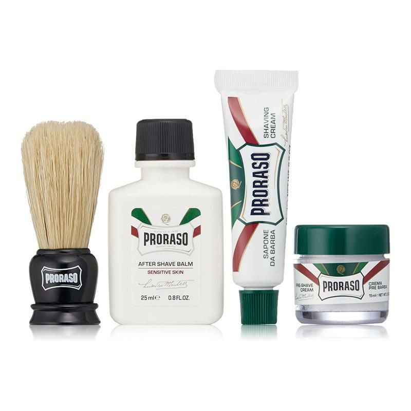 Proraso トラベルシェーブキット プレシェーブクリーム シェーブ