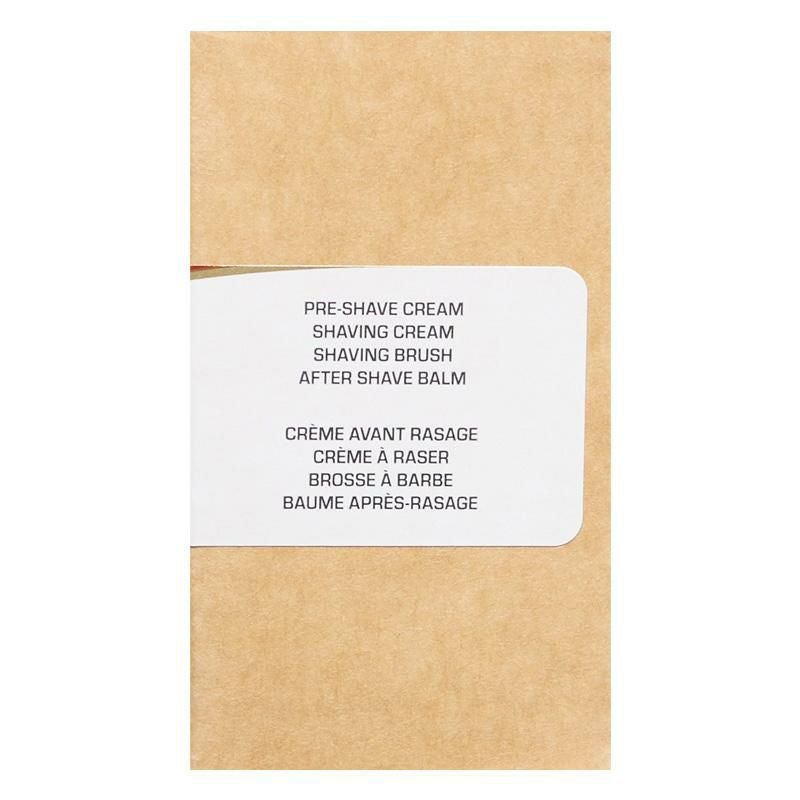 ProrasoトラベルシェーブキットプレシェーブクリームシェーブクリームアフターシェーブバームシェービングブラシイタリアProrasoTravelShaveKit