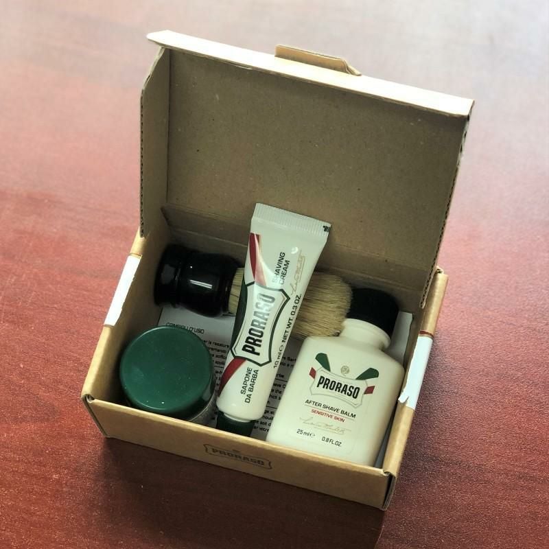 Proraso トラベルシェーブキット プレシェーブクリーム シェーブ