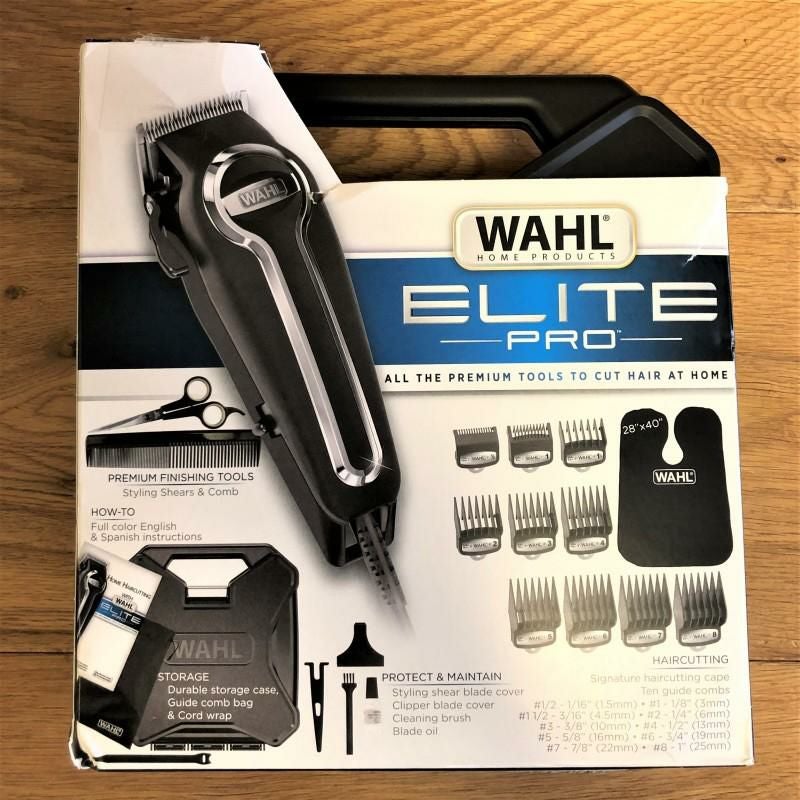 電動バリカン専用ケースケープコームハサミ静かセルフカット散髪刈り上げWahlClipperEliteProHigh-PerformanceHomeHaircut&GroomingKitforMen?ElectricHairClipper&Trimmer?Model79602家電