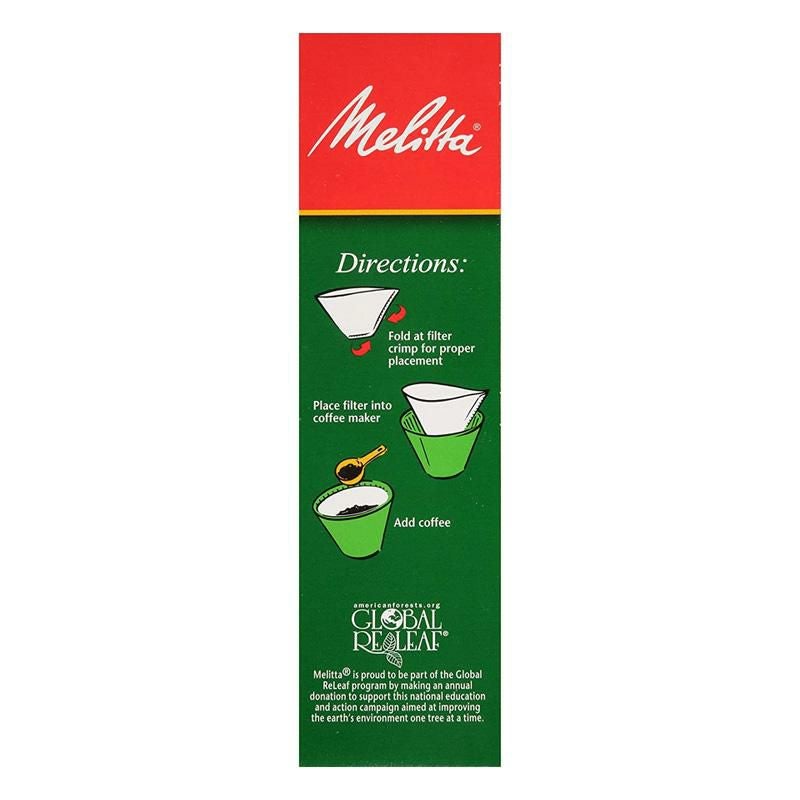 コーンコーヒーフィルター8～12カップ600枚メリタホワイトMelitta#4ConeCoffeeFilters,White,100Count(Packof6)