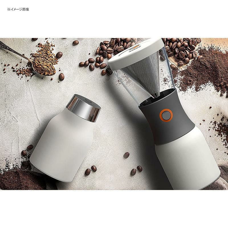 コールドブリューポータブルコーヒーメーカー1LステンレスフィルターBPAフリーAsobuColdbrewPortableColdBrewCoffeeMakerWithaVacuumInsulated1LiterStainlessSteel18/8CarafeBpaFree(White)