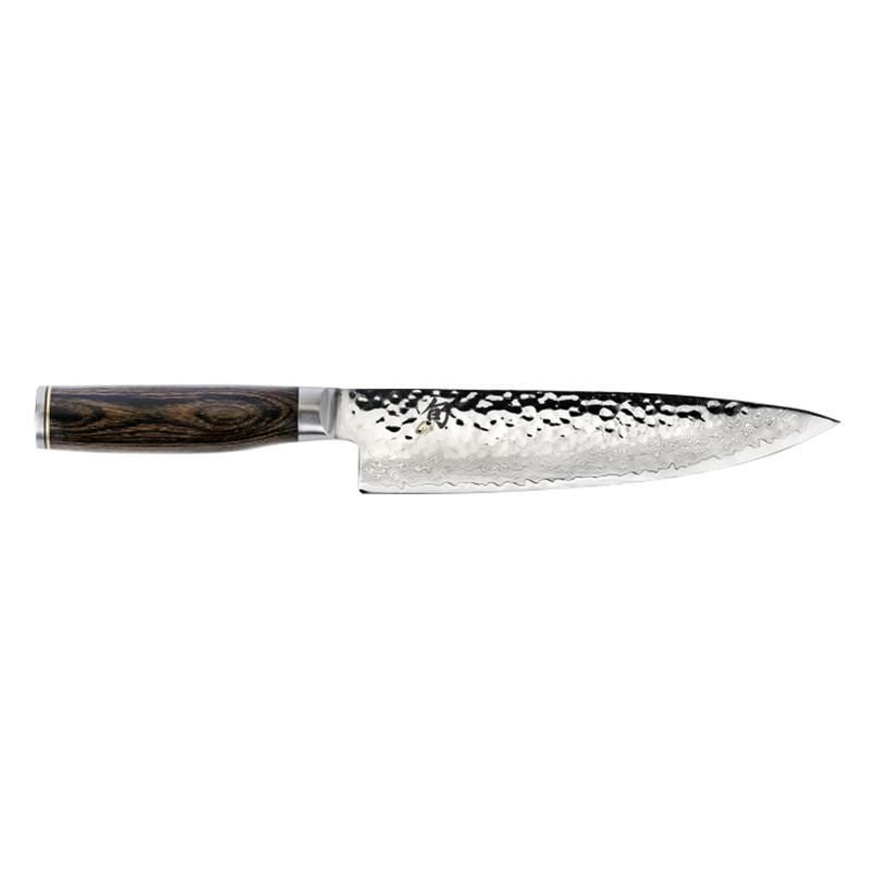 旬 シェフナイフ 20cm 包丁 ダマスカス 槌目 プレミア 日本製 Shun