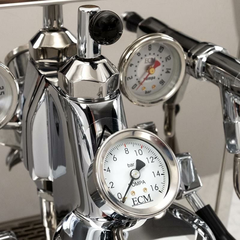 エスプレッソマシンダブルボイラー流量制御PIDシンクロニカECMSynchronikaEspressoMachineWithFlowControl家電