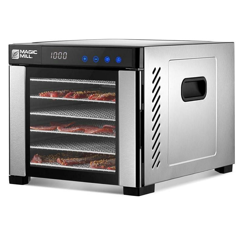 食品乾燥機ディハイドレーターステンレストレー7段24時間デジタルタイマーMagicMillFoodDehydratorMachine,EasySetup,DigitalAdjustableTimerandTemperatureControl,Dryer家電