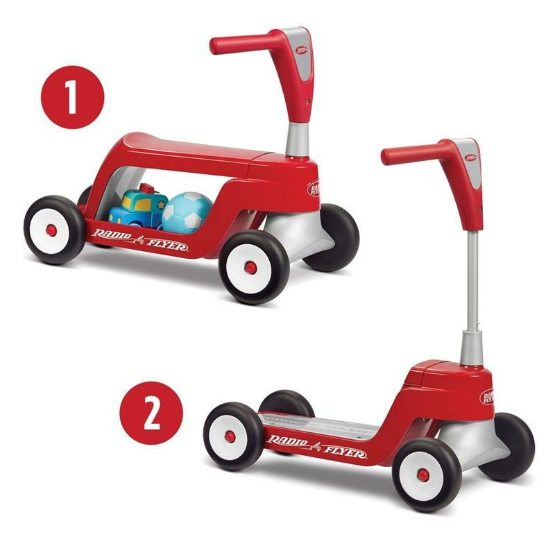 2in1スクーター乗用玩具子供用乗り物?4歳RadioFlyerScoot2Scooter