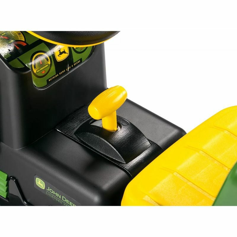 ペグペレーゴファームトラクター＆トレーラーおもちゃ自動車電動カーPegPerego6VJohnDeerePowerPullTractorPoweredRide-On