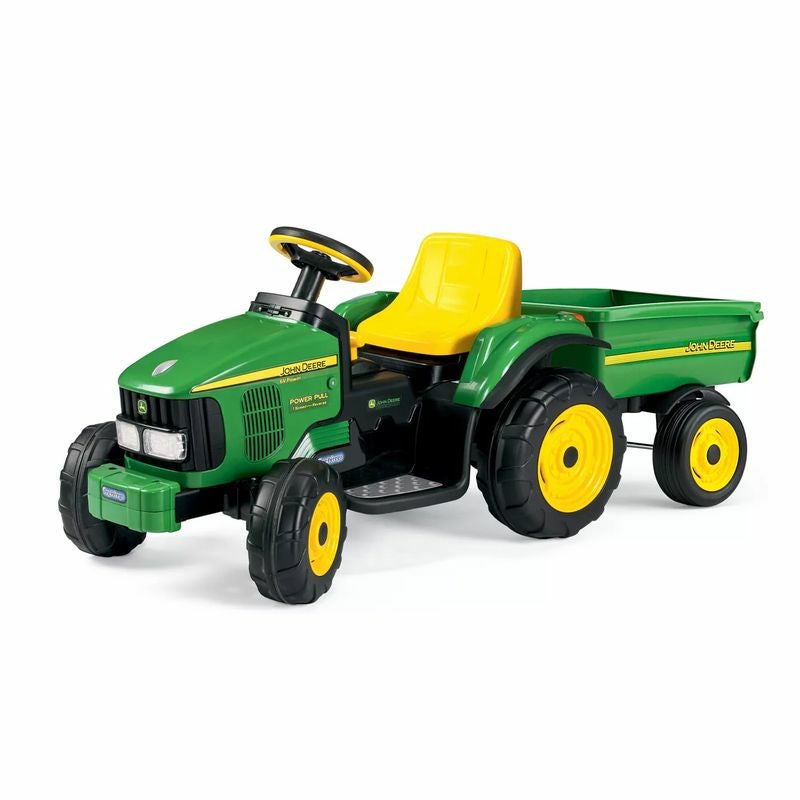 Peg Perego ペグペレーゴ 6V ジョンディア 電動トラクター トレーラー