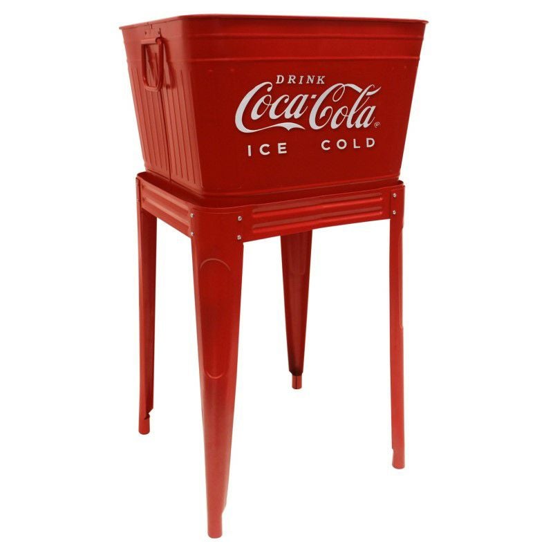 コカコーラ メタル テーブル チェア セット レッド レトロ Coca-Cola