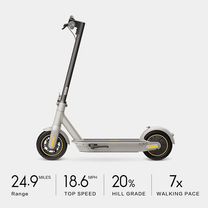 セグウェイ ナインボット キックスクーター マックス グレー Segway