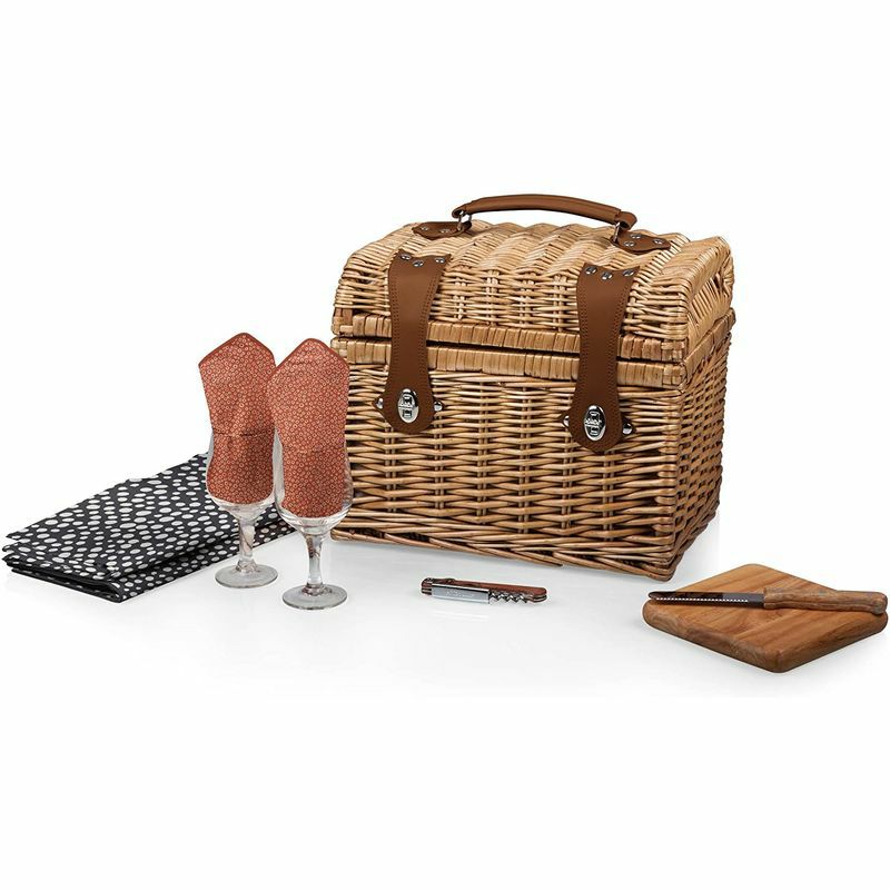 ピクニックバスケット ワイン チーズ サーブセット 2人用 Picnic Time