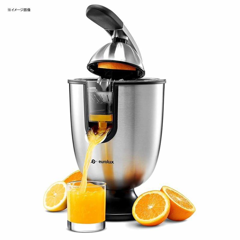 シトラス 電動シトラスジューサー ステンレス Eurolux Electric Citrus Juicer